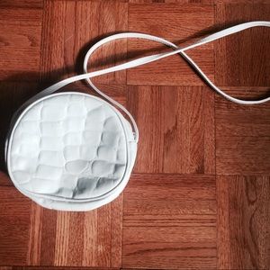 Vintage White Shoulder Purse